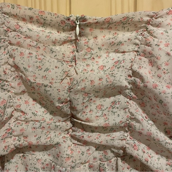 Altar'd State Cream Floral Mini Dress - Picture 6 of 13